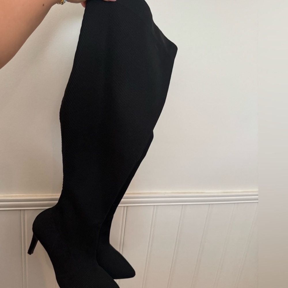 Bundle of two Torrid Black Over the Knee Boots